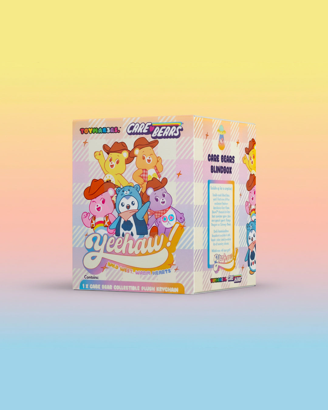 Pudgy Penguins x Care Bears™ Blind Box Collectible Plush Keychain