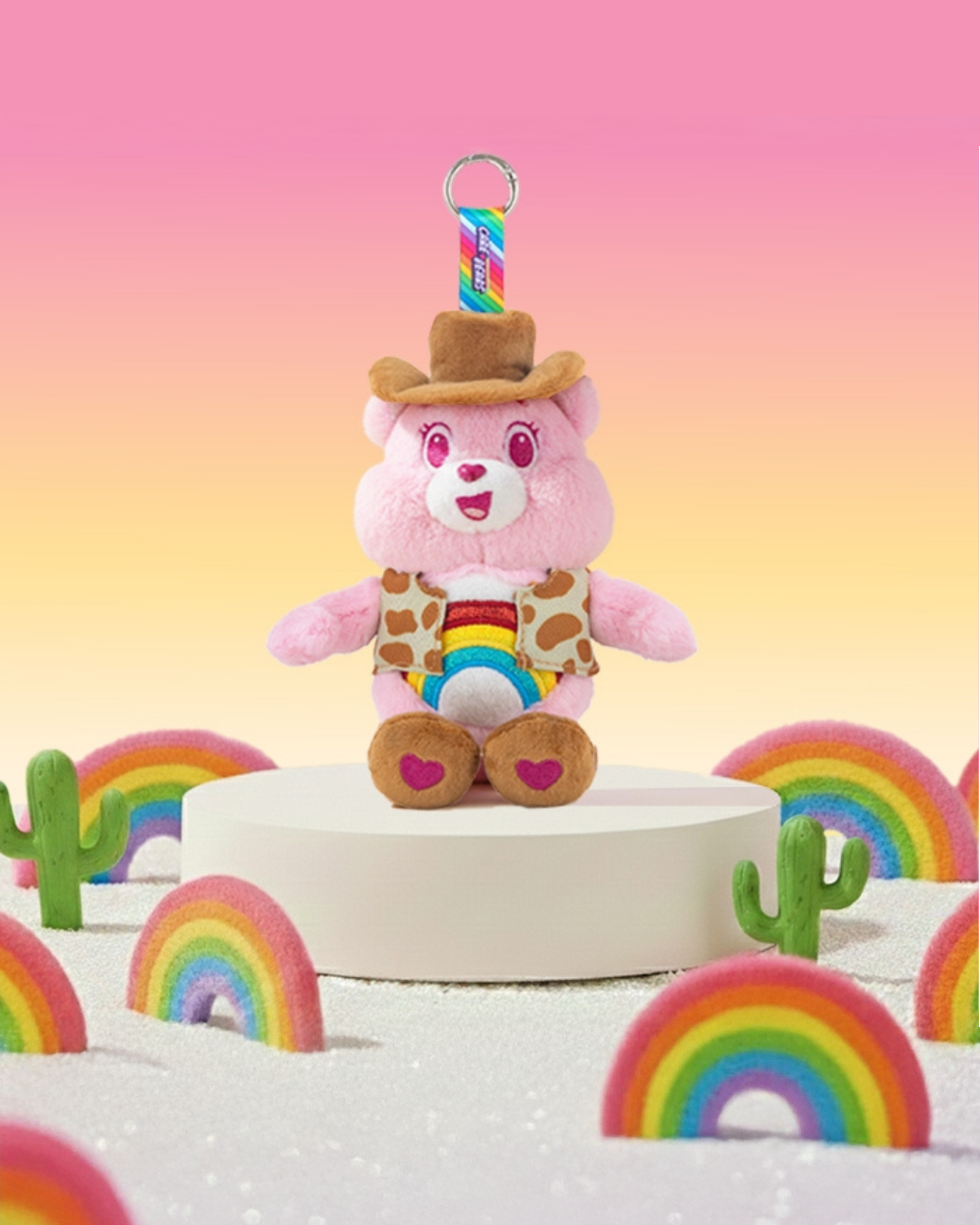 Pudgy Penguins x Care Bears™ Blind Box Collectible Plush Keychain