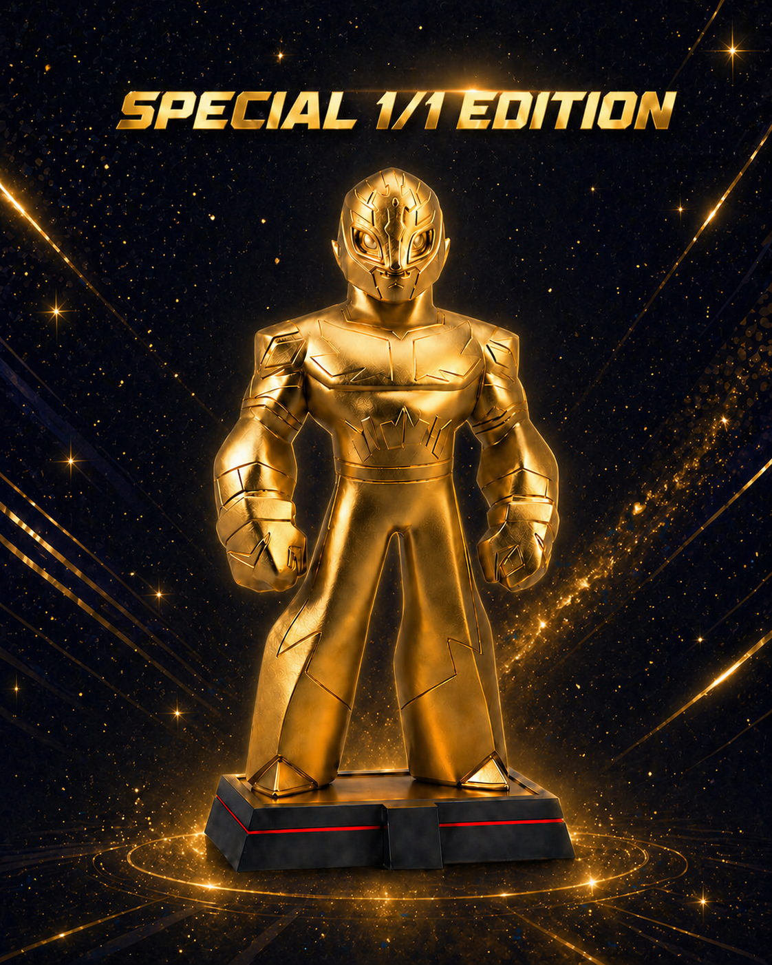 Rey Mysterio vs The Darkness Collector's Edition Vinyl Figure